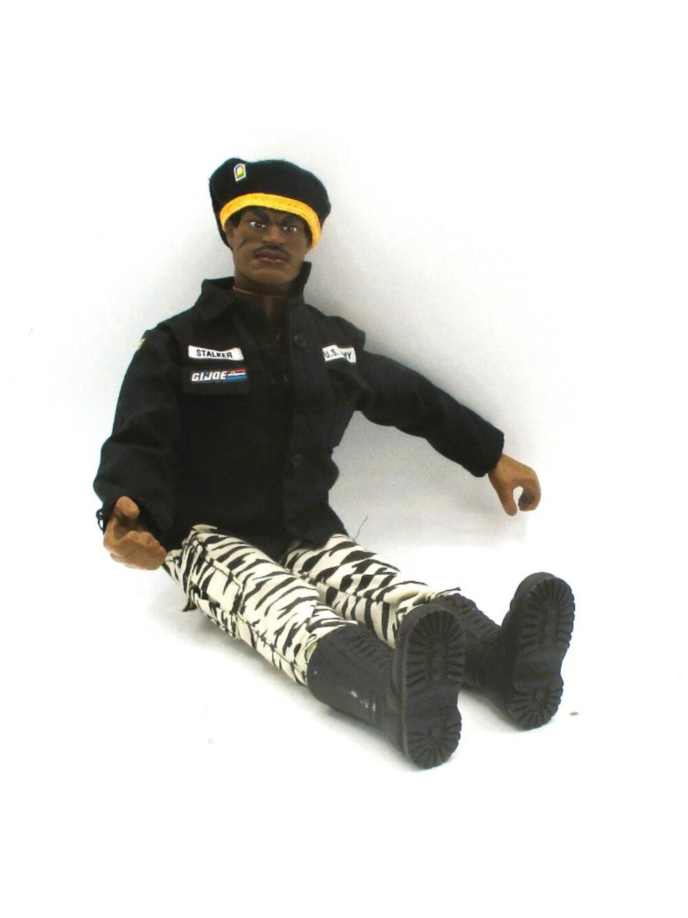 VTG G.I. Joe Stalker 1Action Figure Hasbro 1992 Military Outfit Boots       I